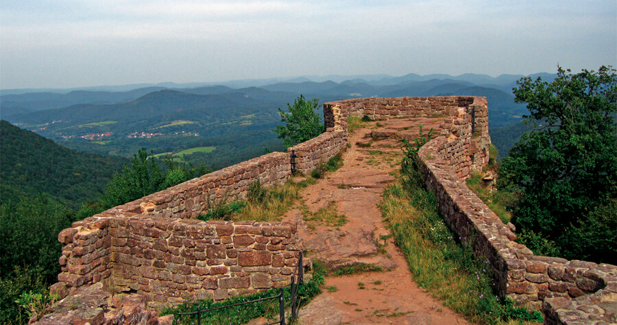 Wegelnburg 13.Jh. Nothweiler, Pfalz